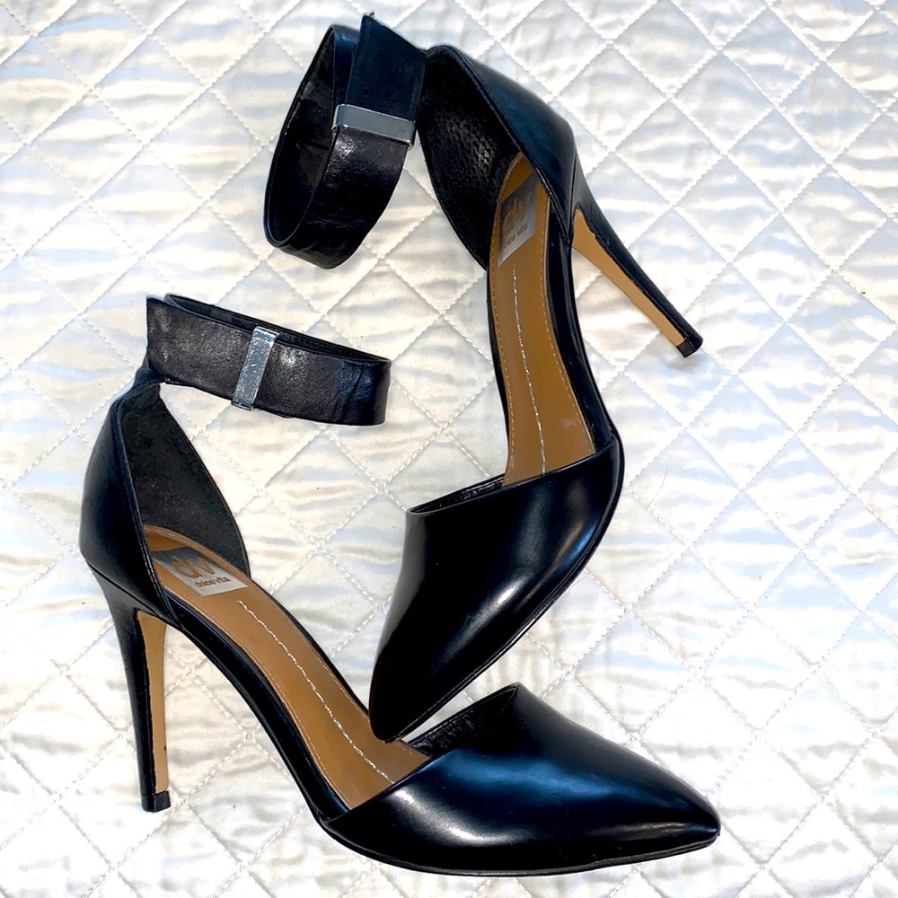 Dolce Vita Genuine Leather Black Pumps Size 8